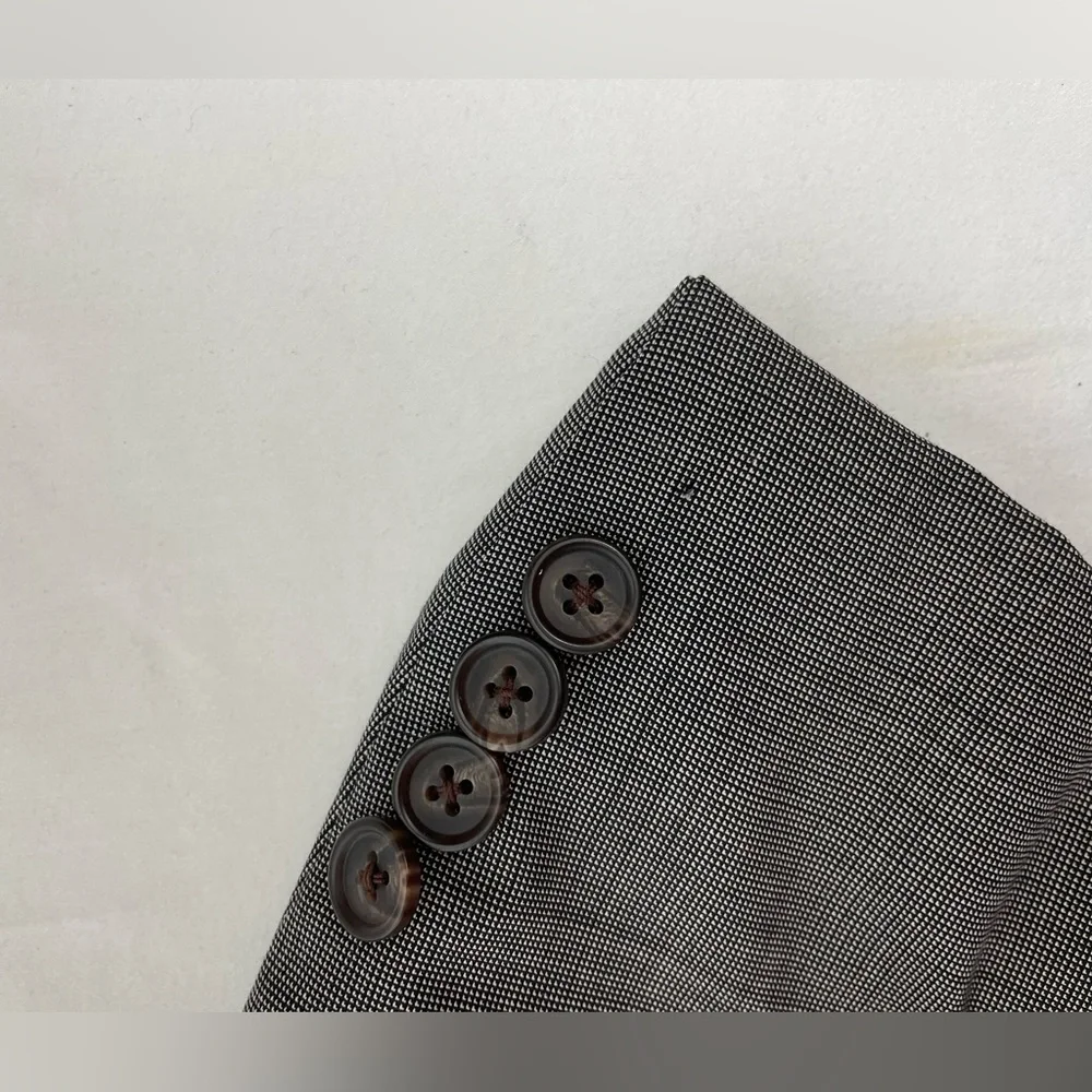 Lauren Ralph Lauren Gray 100% Wool Sport Coat Blazer 48L Men’s Classic Jacket